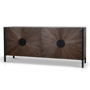 Showcasing Sivelora 1.8m Wooden Buffet Unit - Walnut DT12133-NI Buffet by Calibre Furniturs