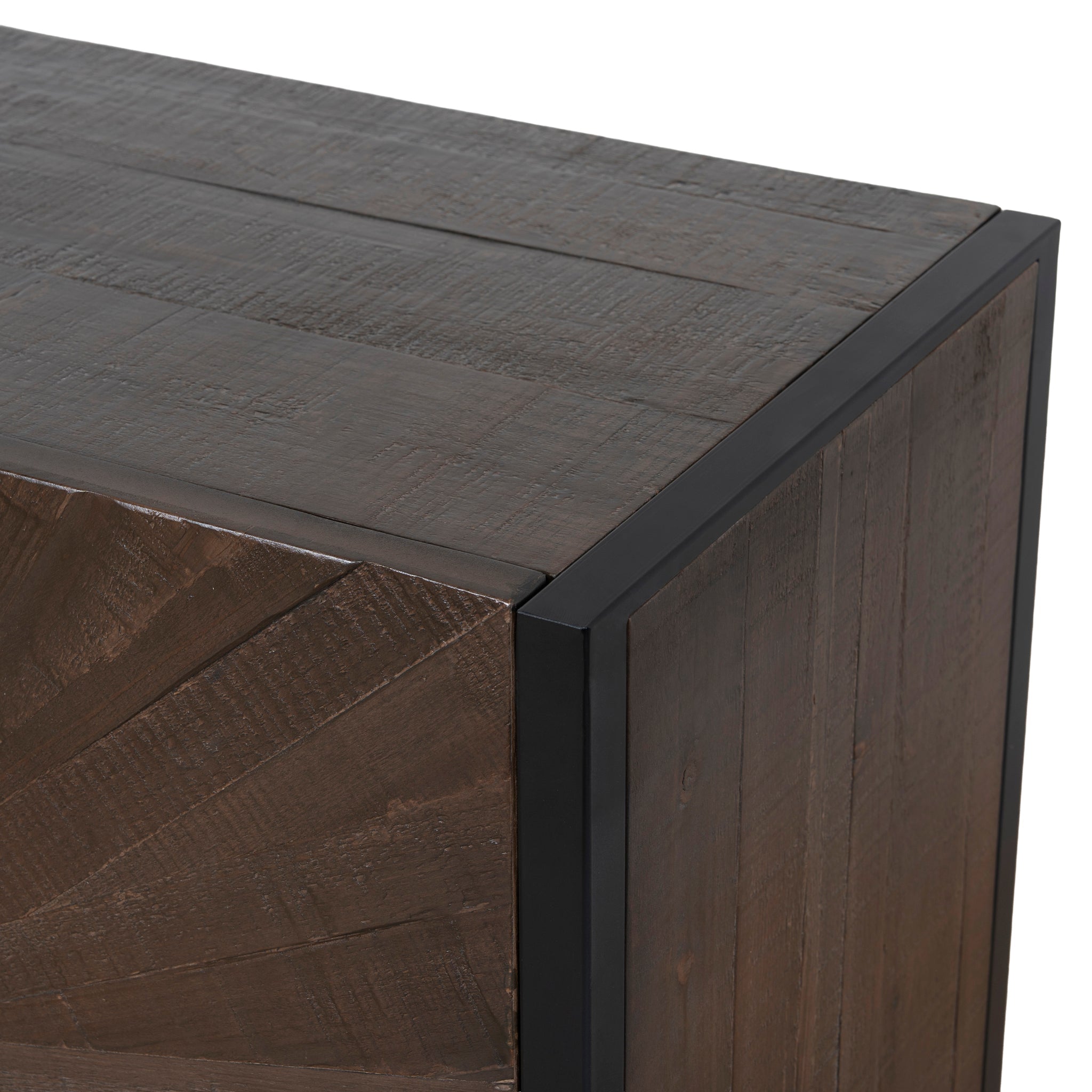 1.8m Wooden Buffet Unit - Walnut - image 9