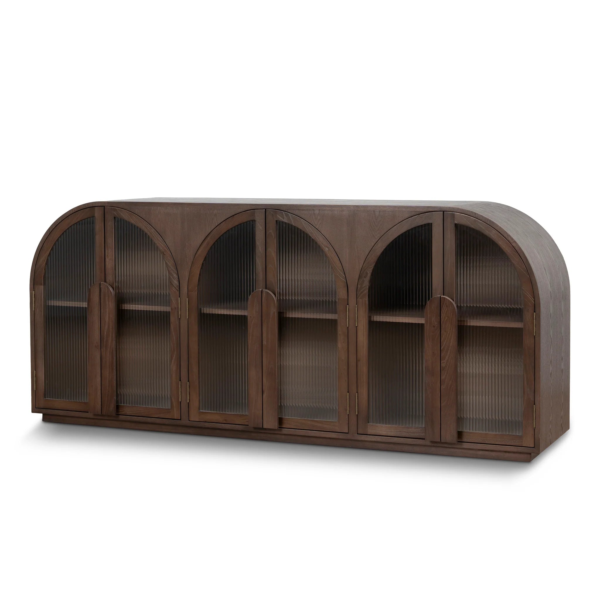 Showcasing Perinilo 2m Sideboard - Walnut DT12134-NI Sideboard by Calibre Furniturs