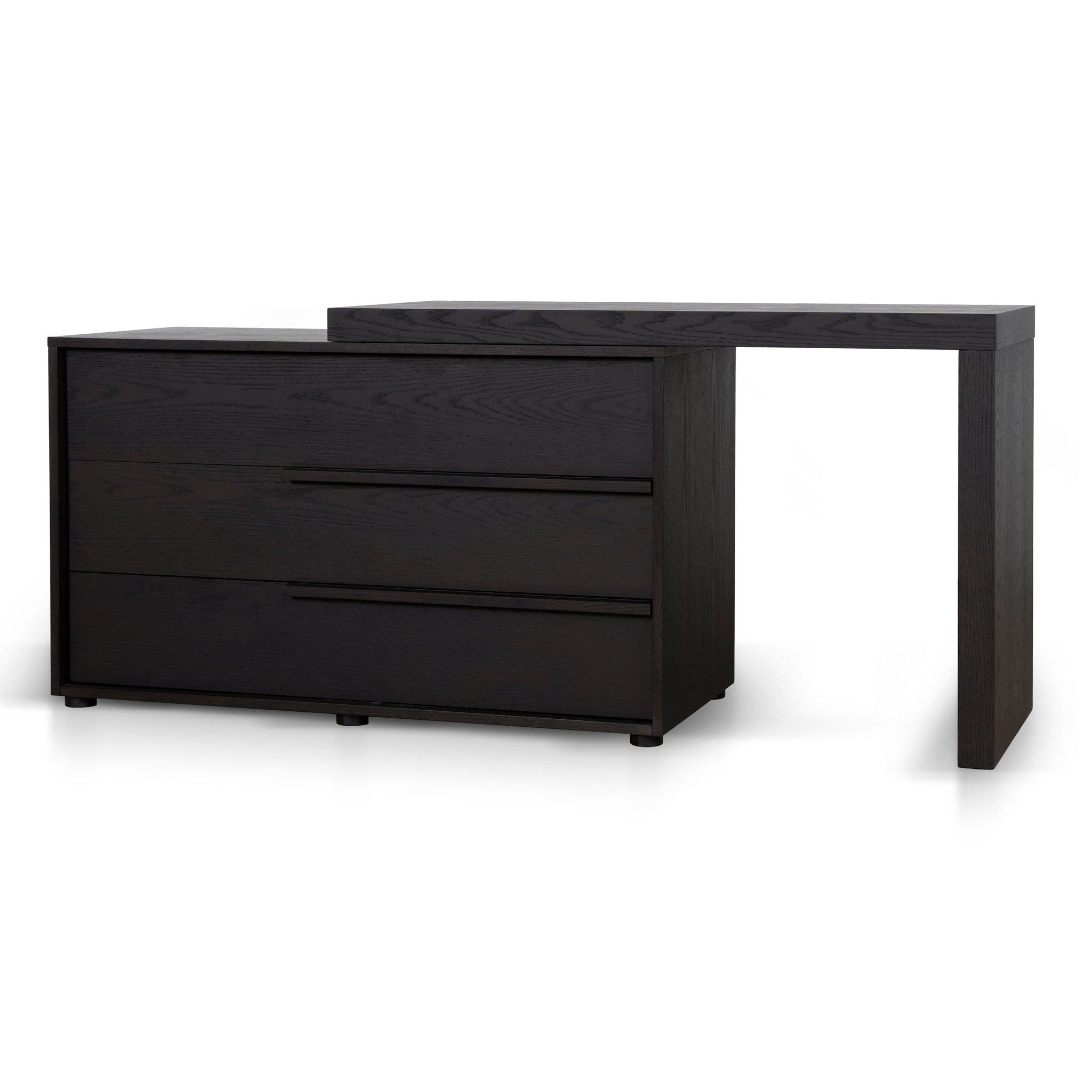 Extendable Dresser Unit - Dark Walnut