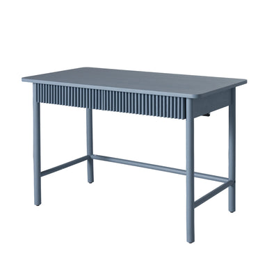 Showcasing Dimatala 1.2m Home Office Desk - Matte Light Blue DT12140-DW Office Desk by Calibre Furniturs