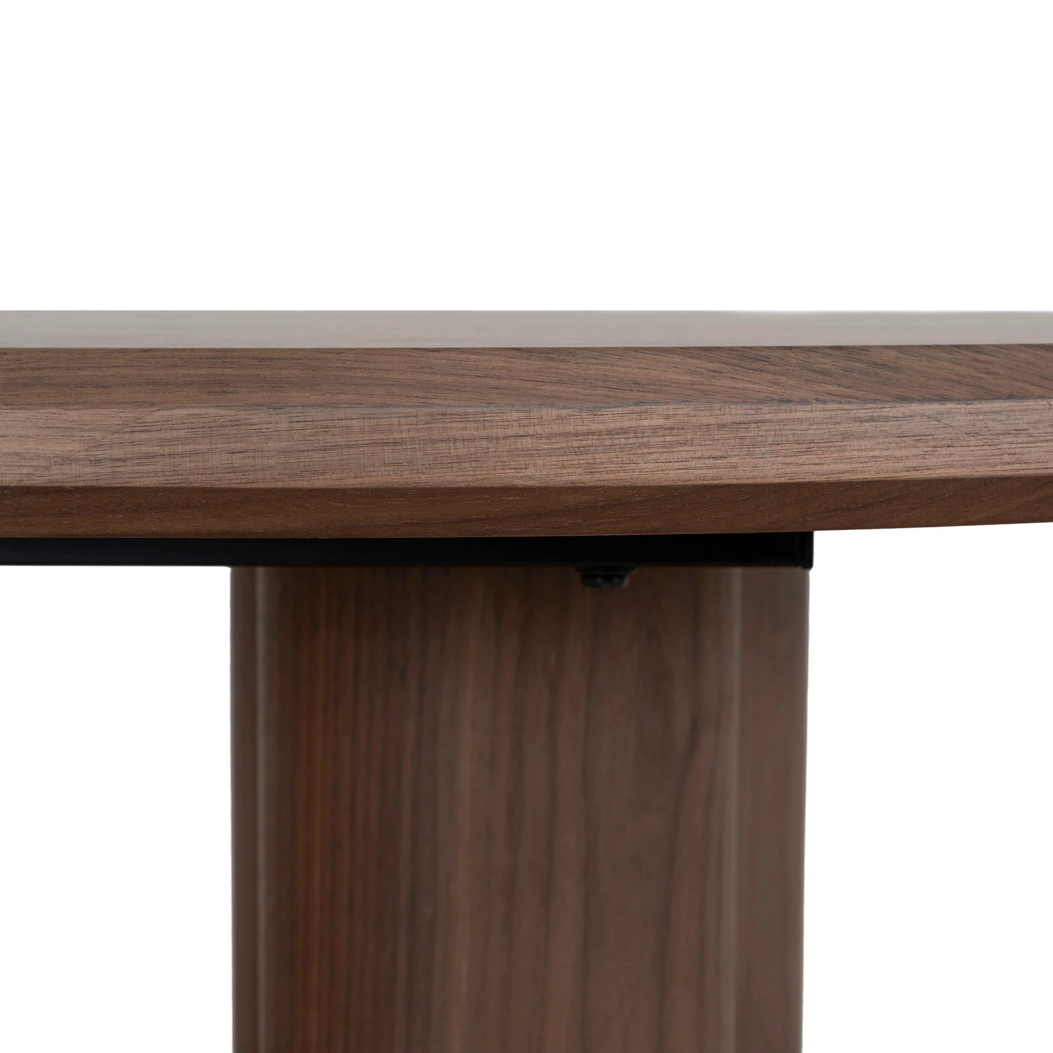 Tenova Oval Dining Table - Walnut