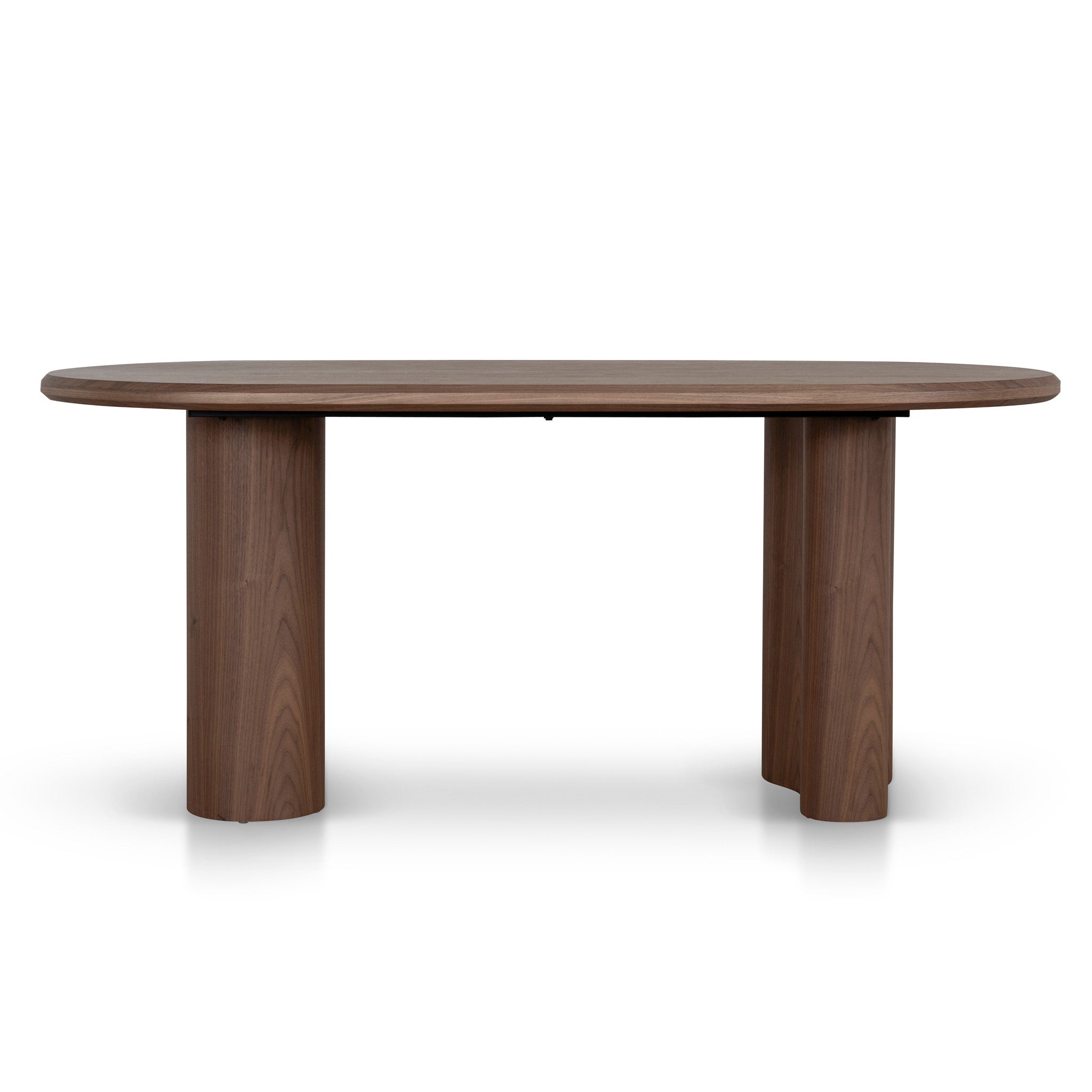1.8m Oval Dining Table - Walnut