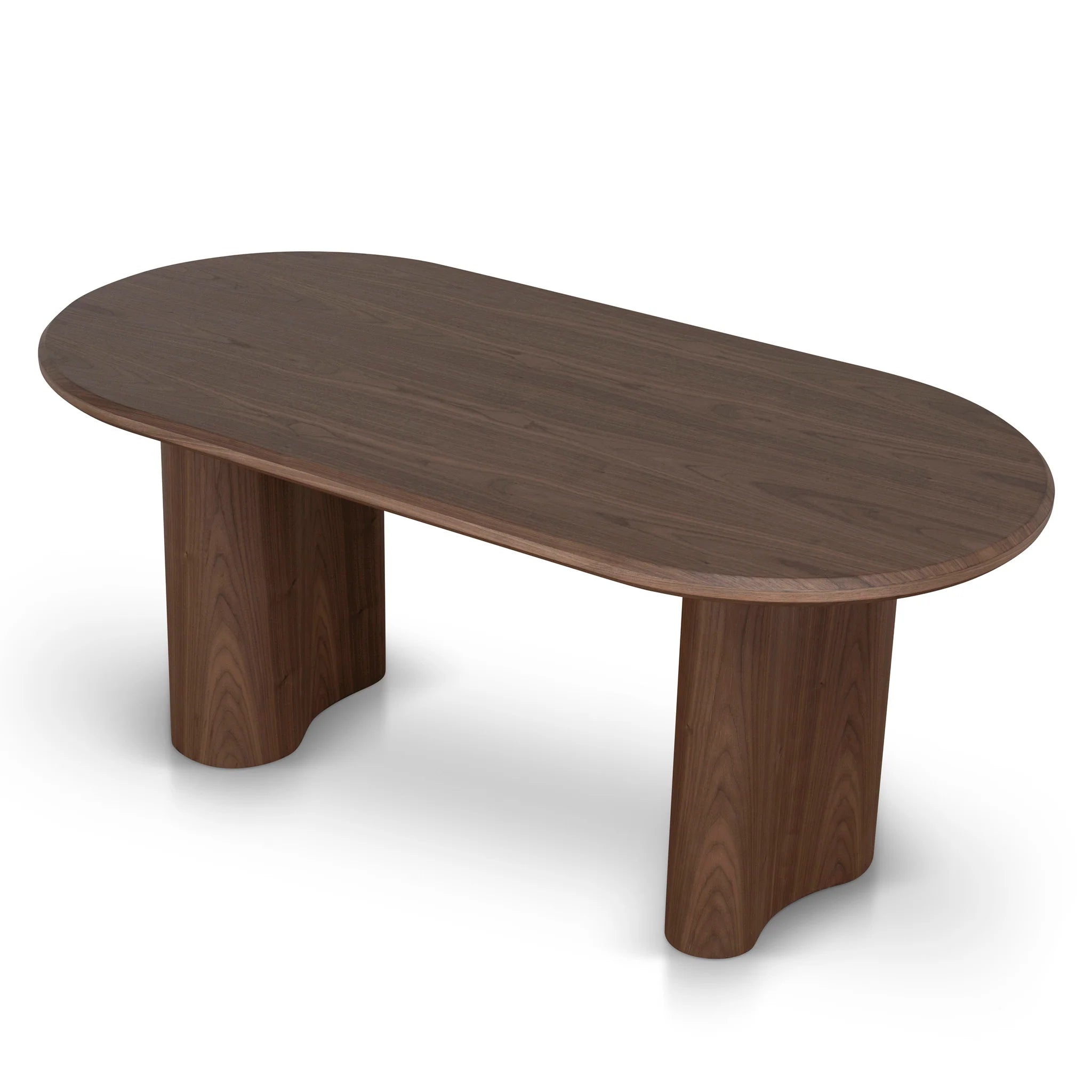 Tenova Oval Dining Table - Walnut