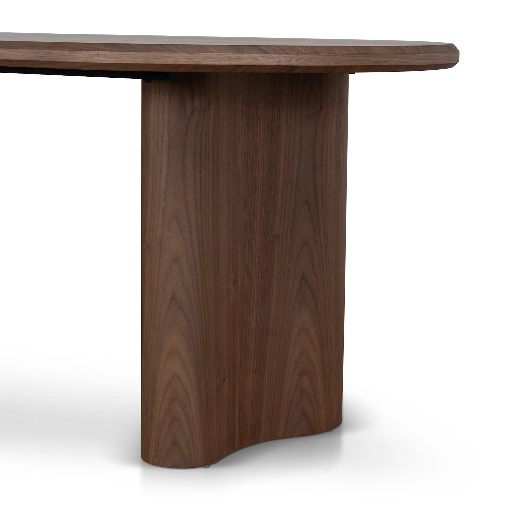 Tenova Oval Dining Table - Walnut