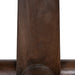 1.2m Round Dining Table - Dark Brown - image 7