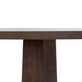 1.2m Round Dining Table - Dark Brown - image 6