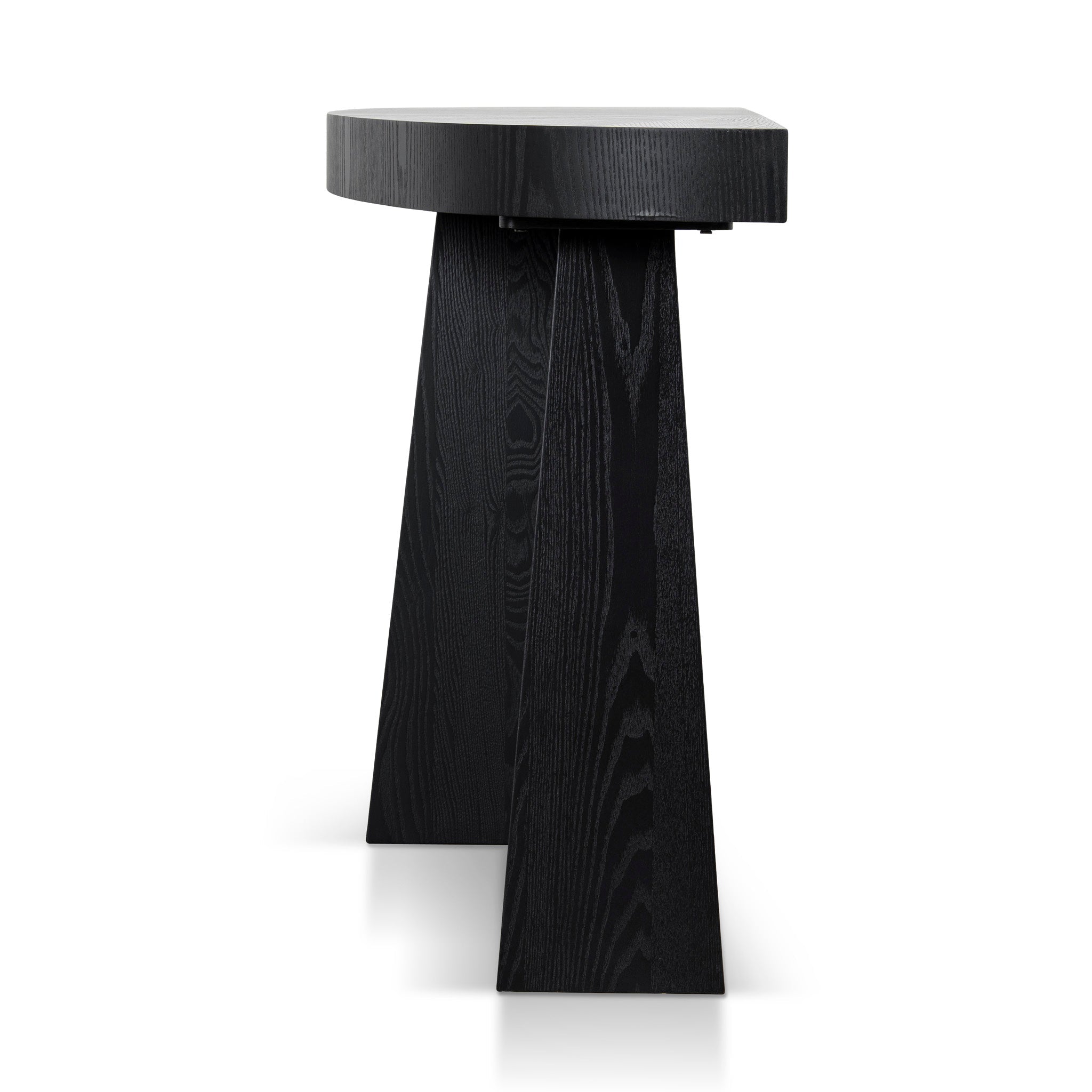 1.7m Console Table - Full Black - Arvino