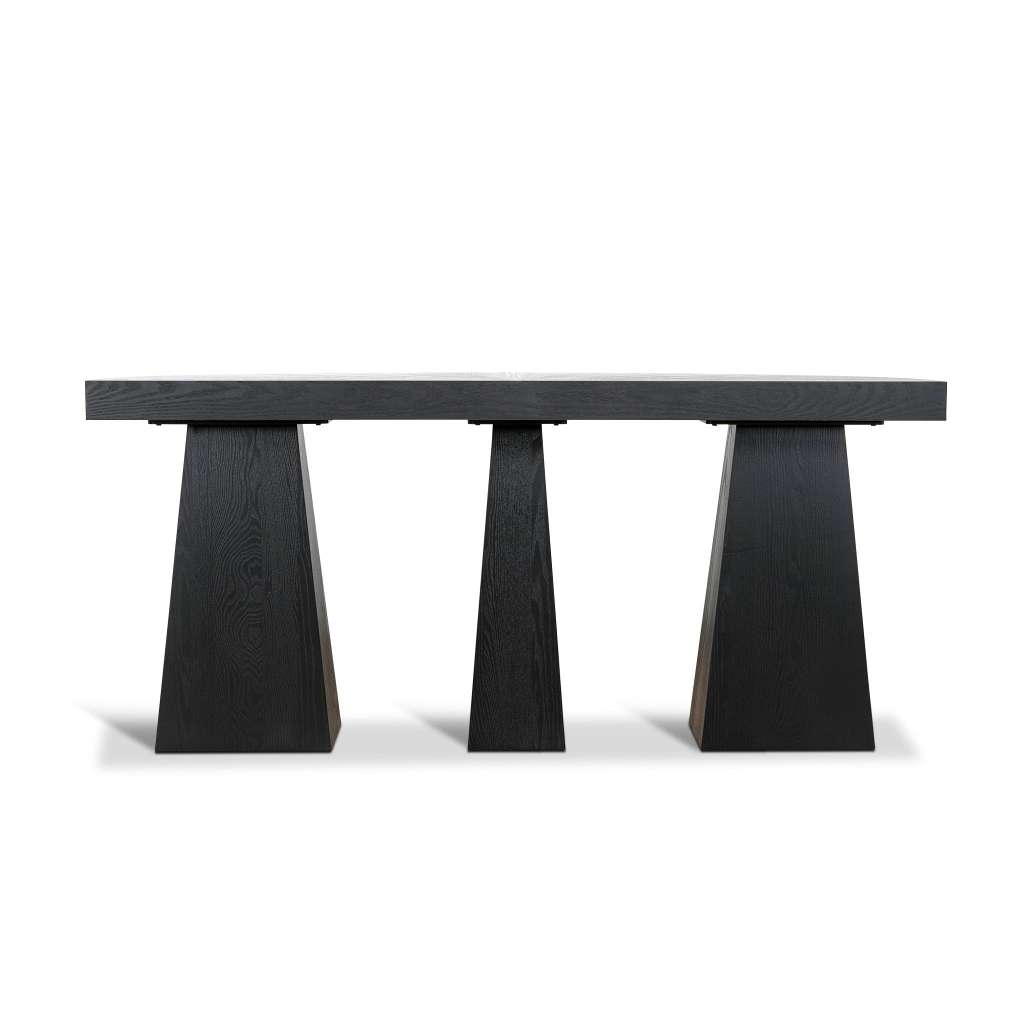 1.7m Console Table - Full Black - image 4
