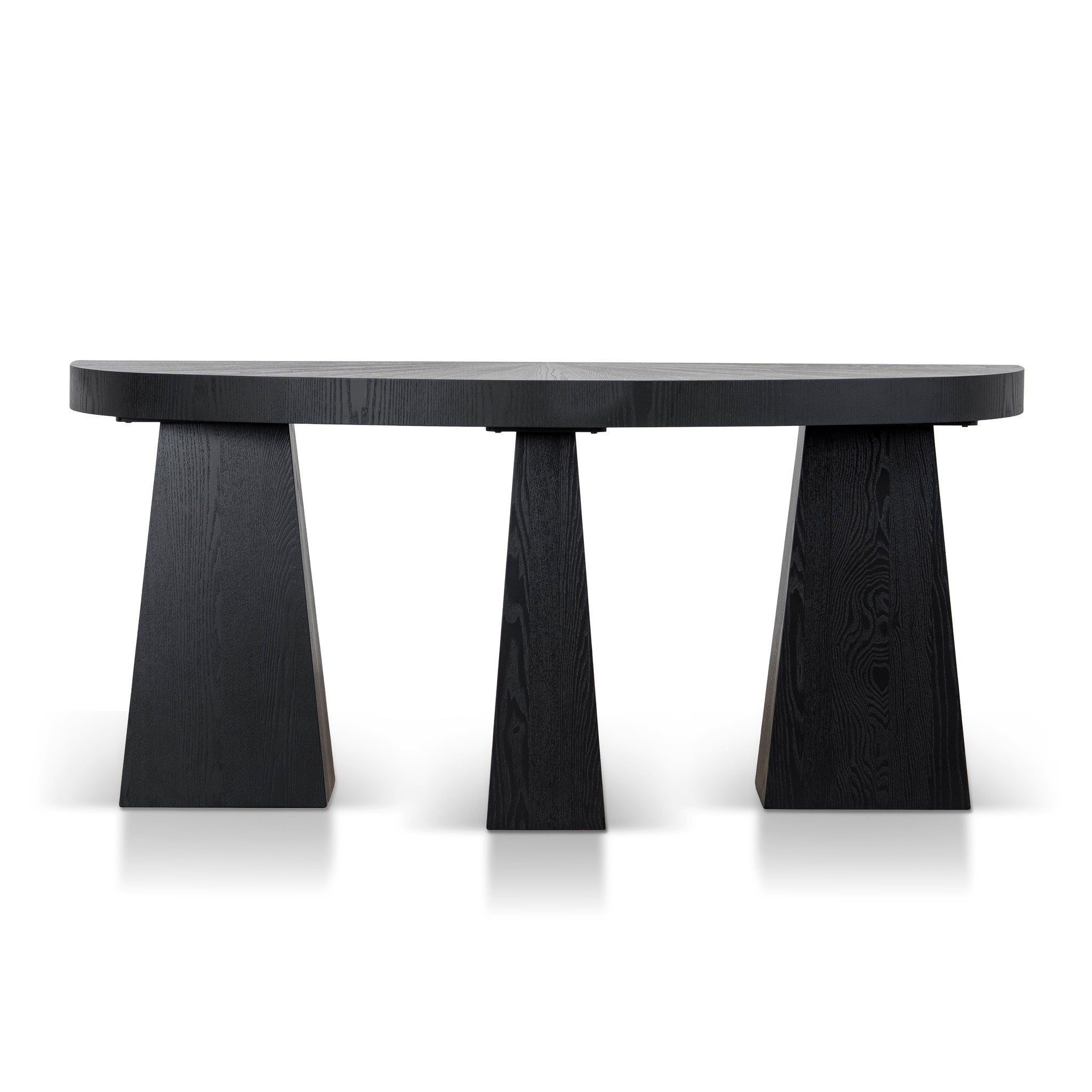 1.7m Console Table - Full Black - Arvino
