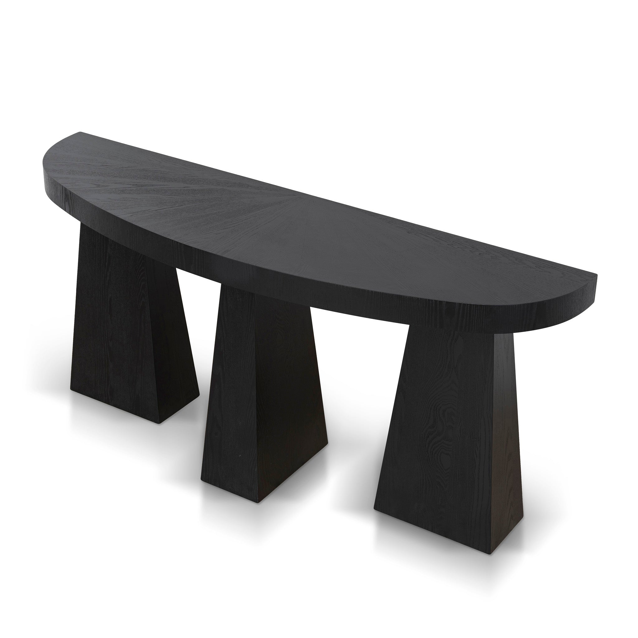 1.7m Console Table - Full Black - image 5