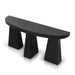 1.7m Console Table - Full Black - image 5