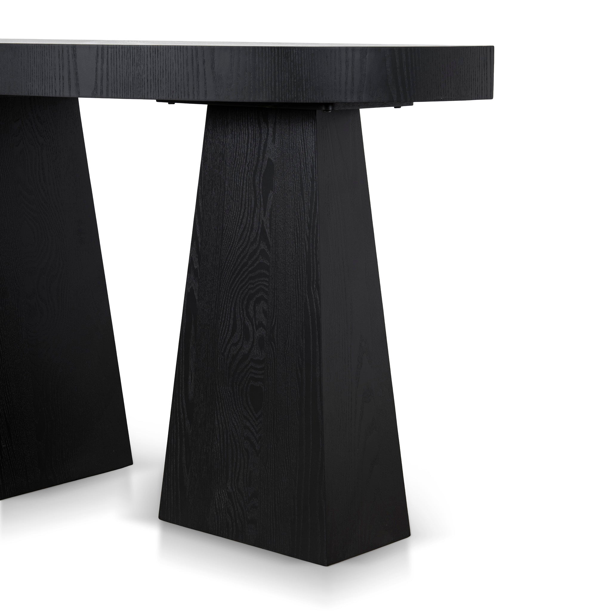 1.7m Console Table - Full Black - image 6