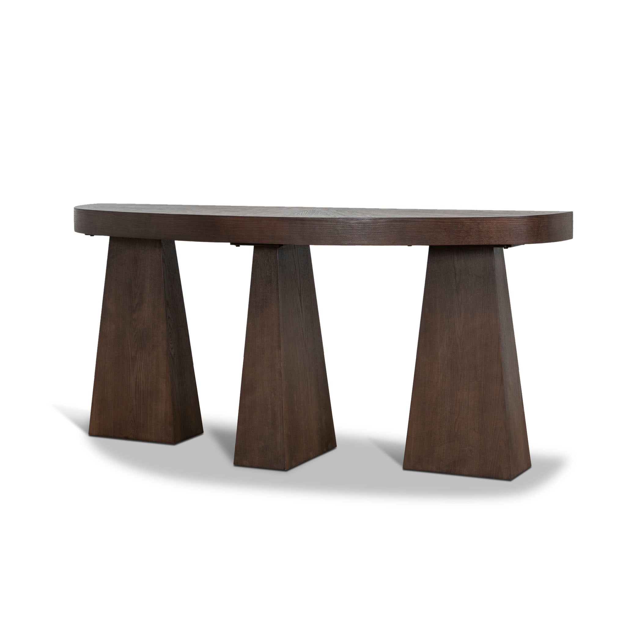 1.7m Console Table - Full Walnut