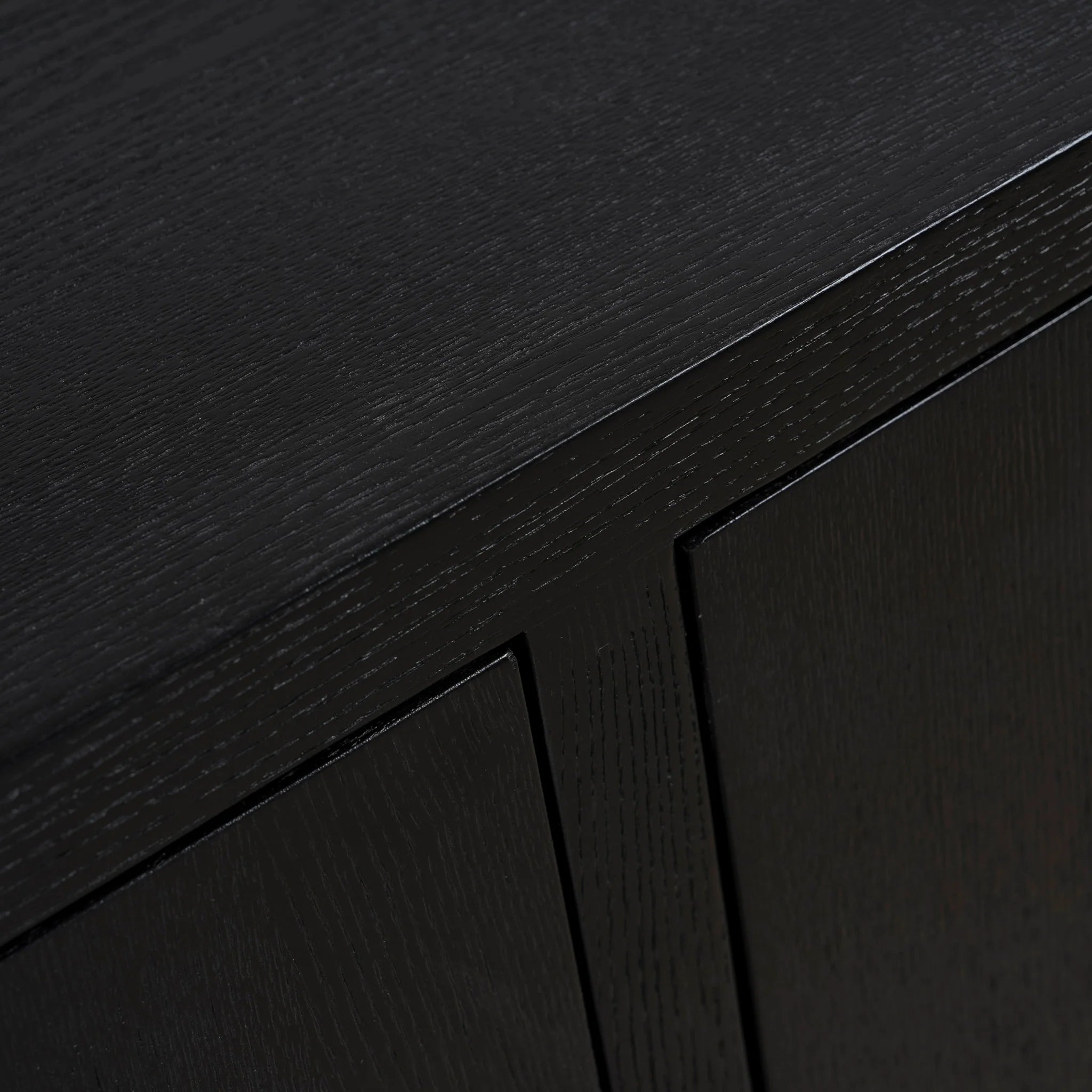 Ratala 2.2m Sideboard Unit - Full Black