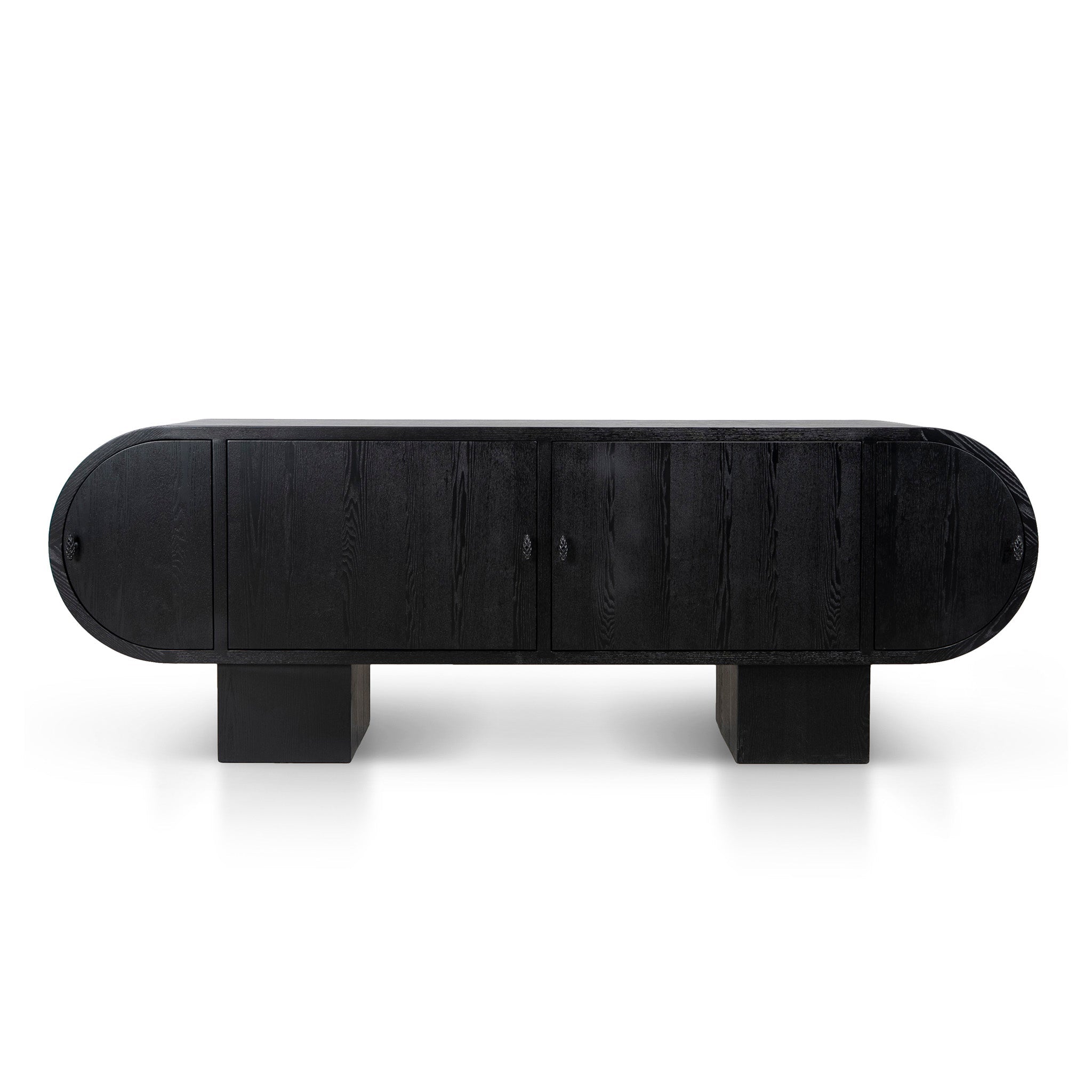 CDT12154-NI 2.2m Sideboard Unit - Full Black
