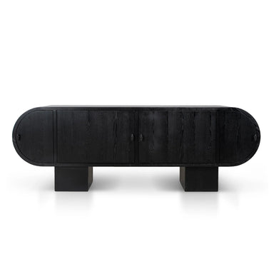 Showcasing Ratala 2.2m Sideboard Unit - Full Black DT12154-NI Sideboard by Calibre Furniturs