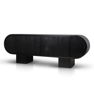 Showcasing Ratala 2.2m Sideboard Unit - Full Black DT12154-NI Sideboard by Calibre Furniturs