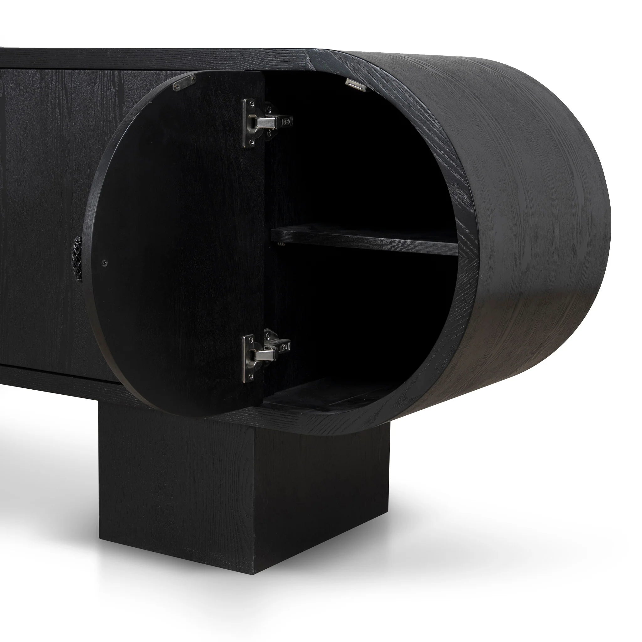 Ratala 2.2m Sideboard Unit - Full Black