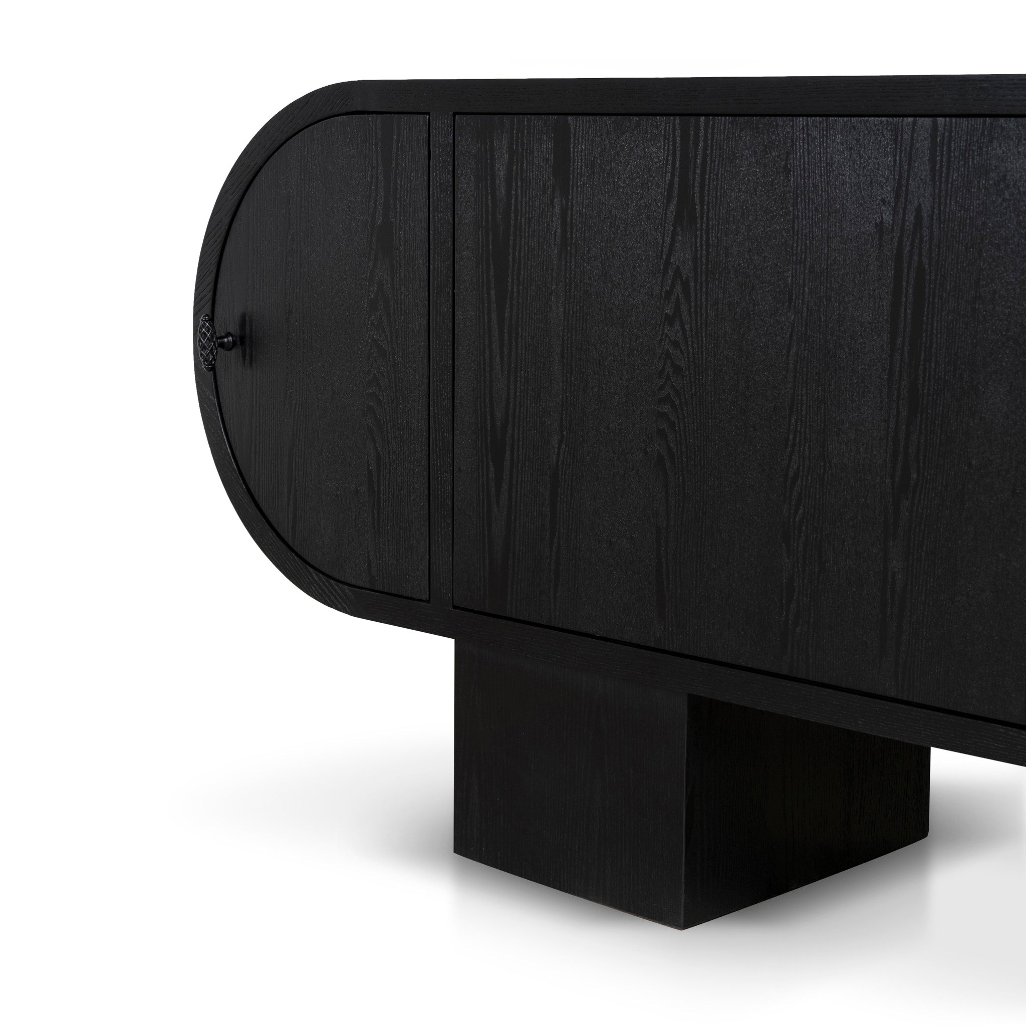 CDT12154-NI 2.2m Sideboard Unit - Full Black