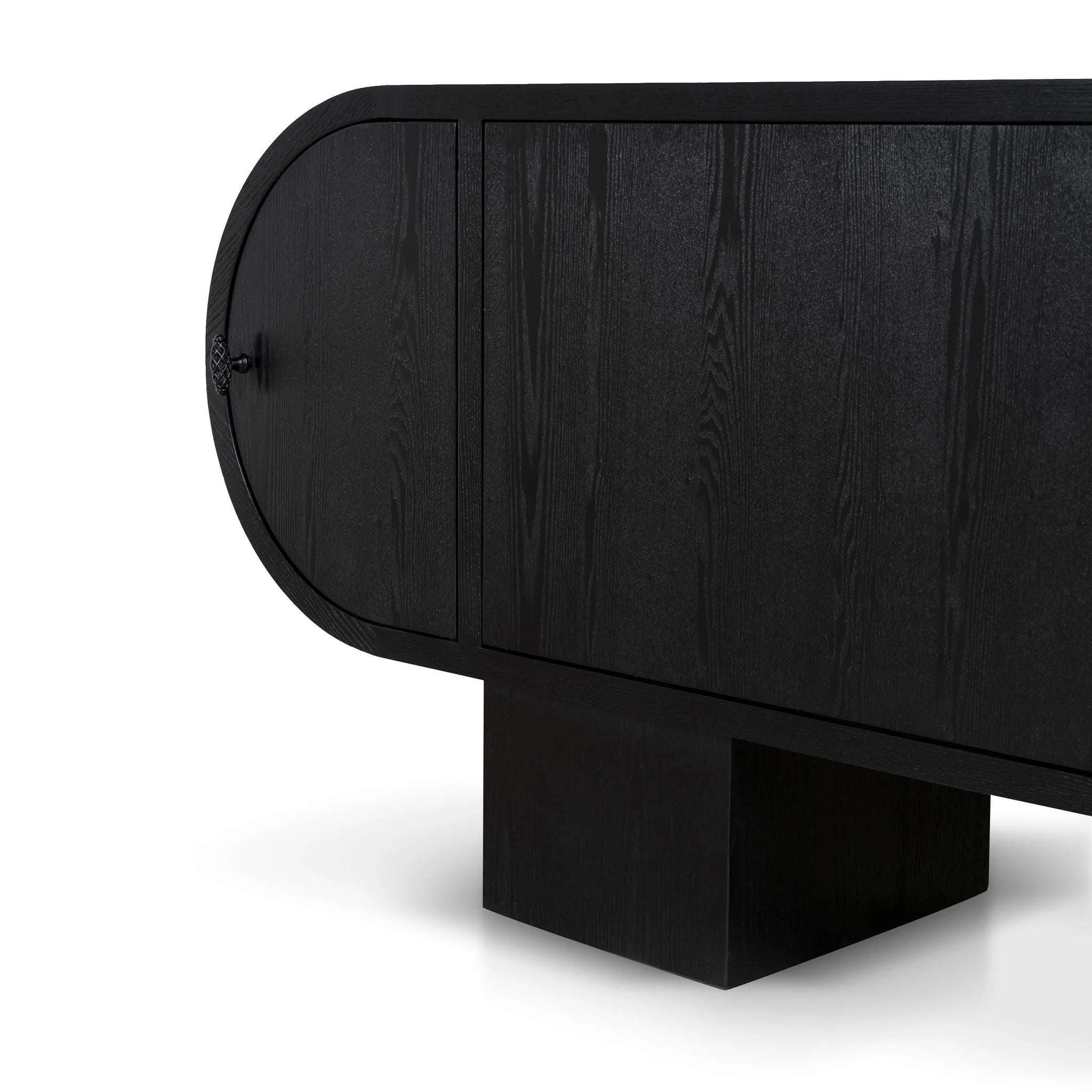 Ratala 2.2m Sideboard Unit - Full Black