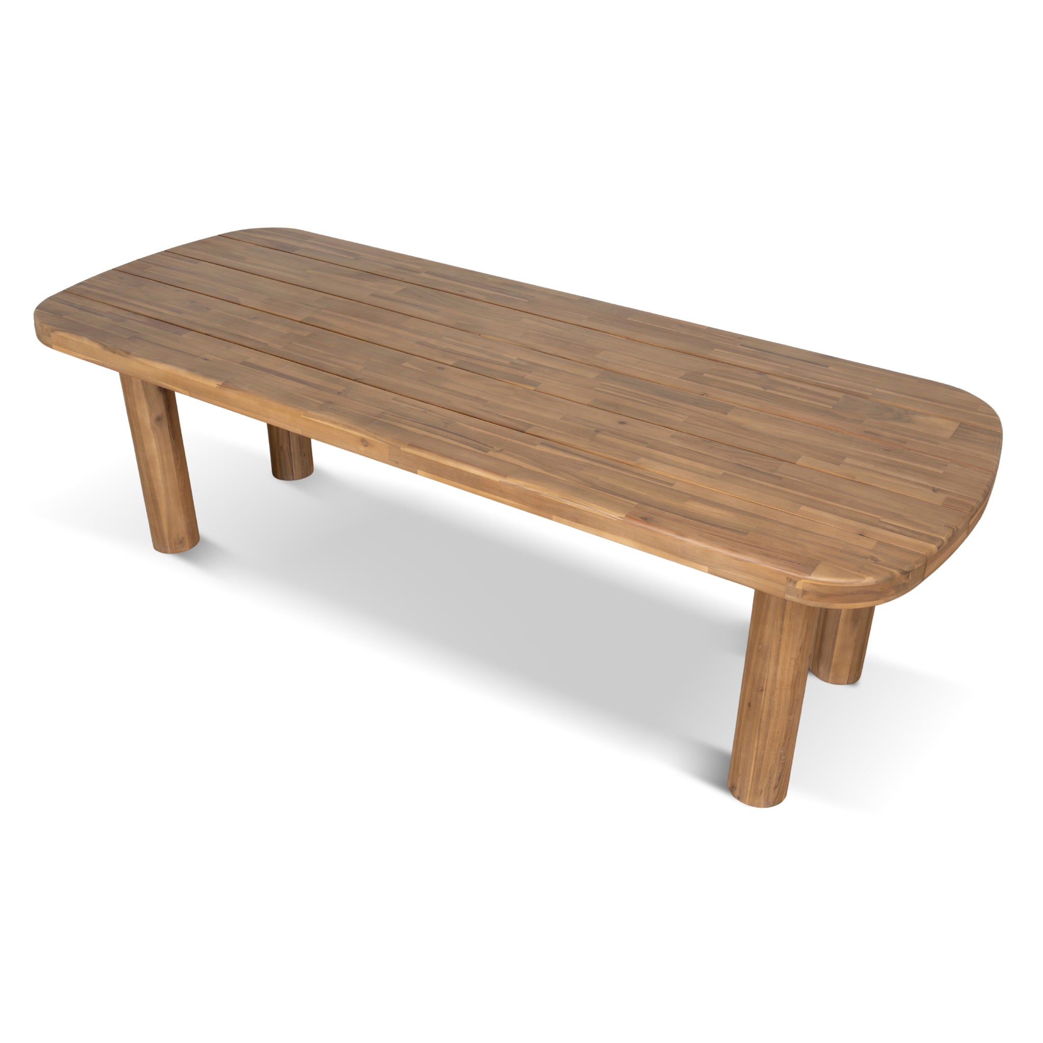 2.5m Outdoor Dining Table - Natural