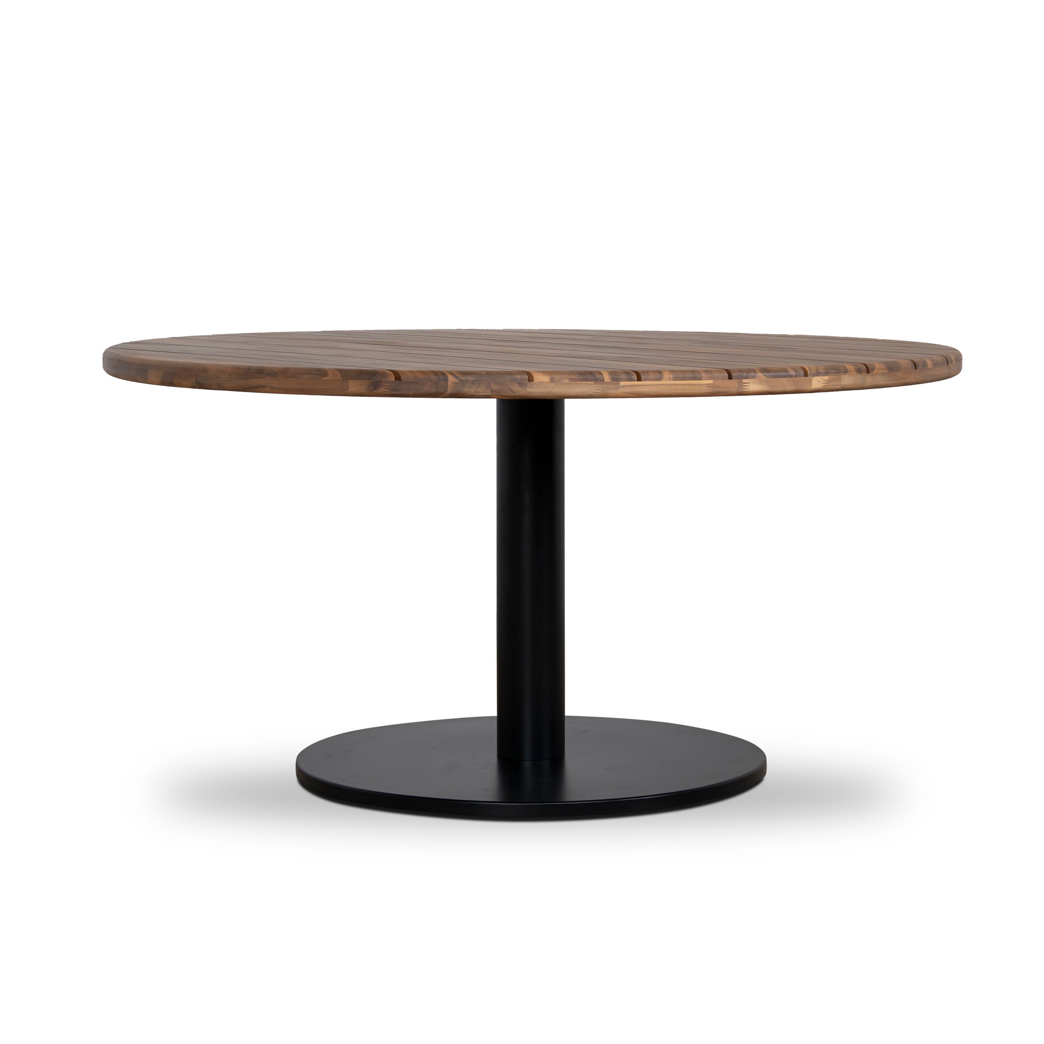1.4m Round Outdoor Dining Table - Natural