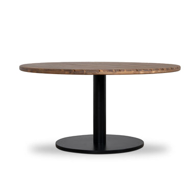 Showcasing Mosavana 1.4m Round Outdoor Dining Table - Natural DT12173-EM Dining Table by Calibre Furniturs