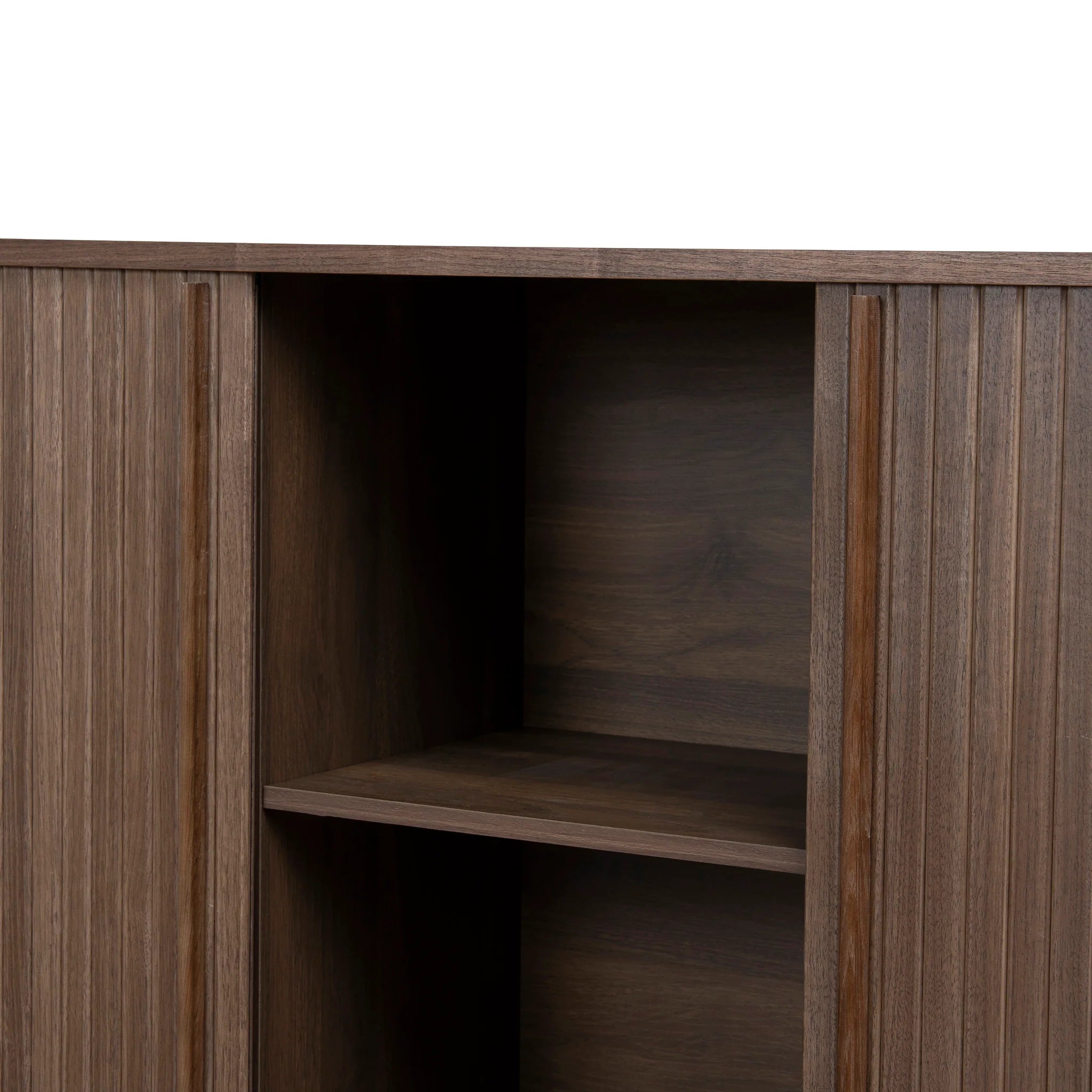 Sadanara 1.7m Wooden Buffets Unit - Walnut