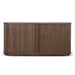 Showcasing Sadanara 1.7m Wooden Buffets Unit - Walnut DT12263-KD Buffet by Calibre Furniturs