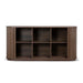 Showcasing Sadanara 1.7m Wooden Buffets Unit - Walnut DT12263-KD Buffet by Calibre Furniturs