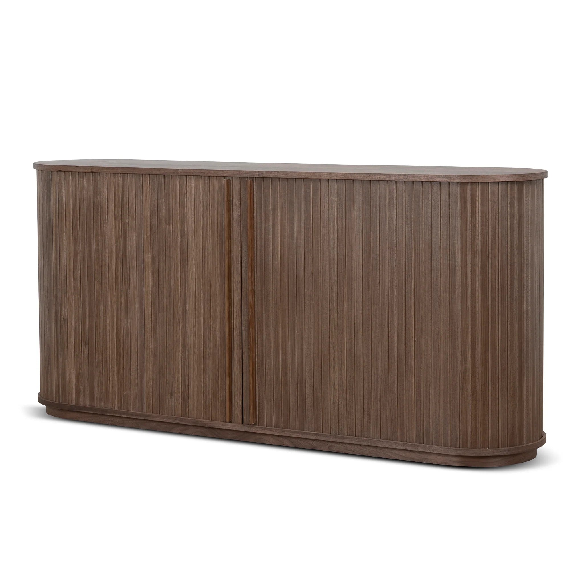 Showcasing Sadanara 1.7m Wooden Buffets Unit - Walnut DT12263-KD Buffet by Calibre Furniturs