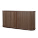 Showcasing Sadanara 1.7m Wooden Buffets Unit - Walnut DT12263-KD Buffet by Calibre Furniturs