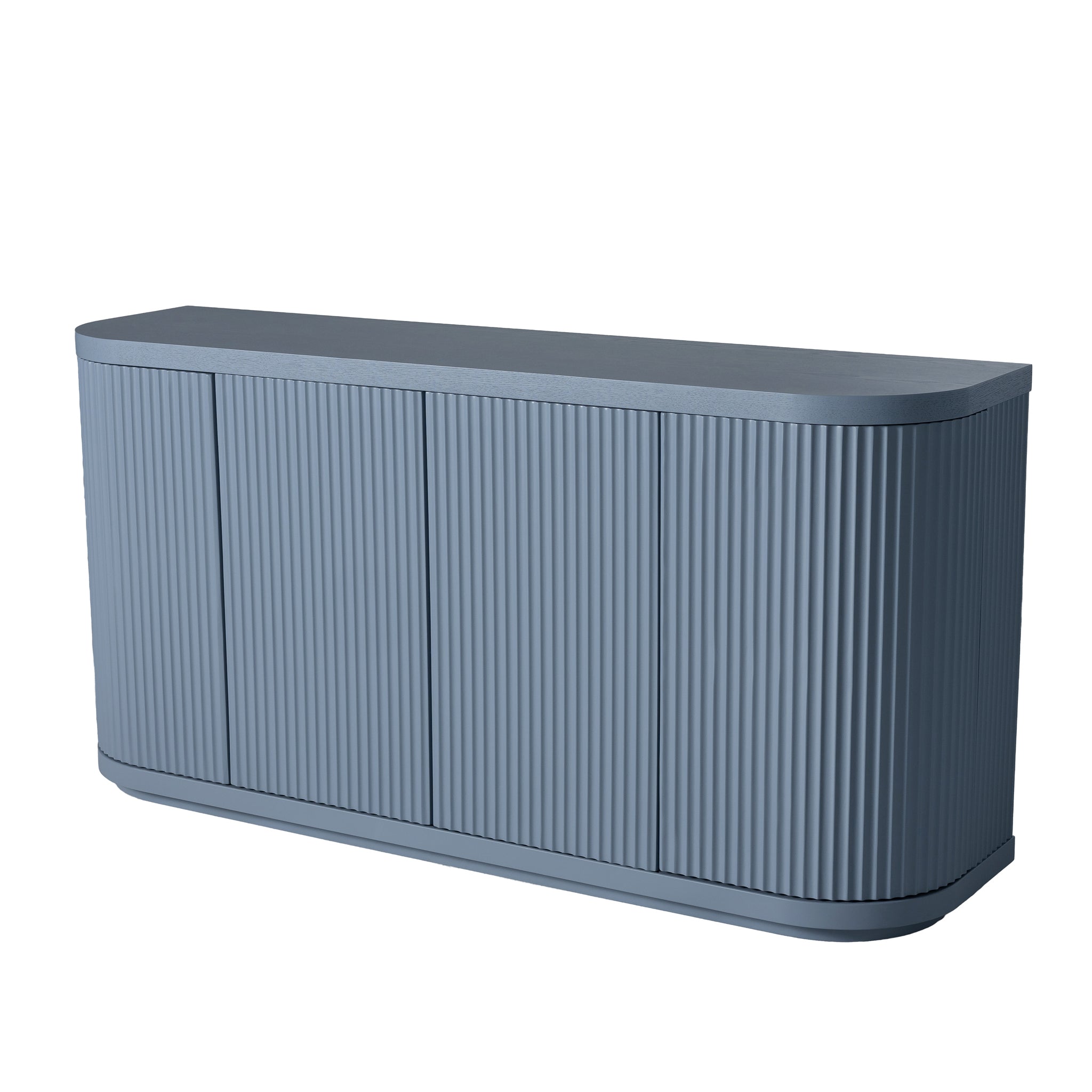 1.6m Veneer Top Buffet Unit - Light Blue