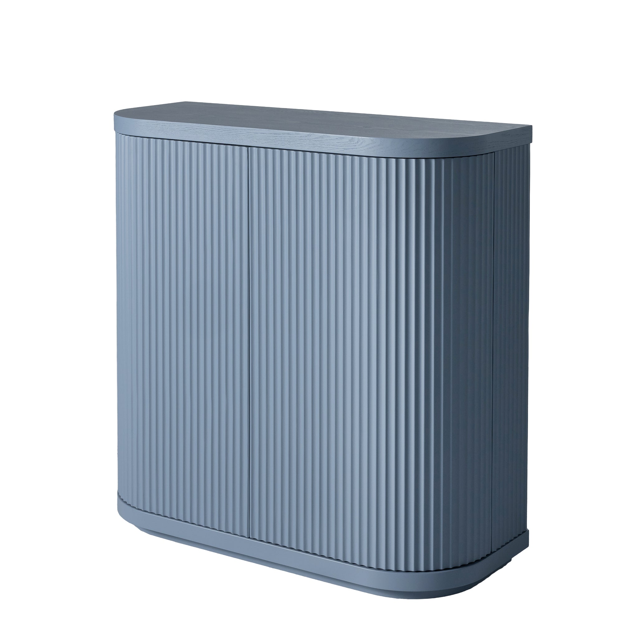 100cm Wooden Storage Cabinet - Light Blue