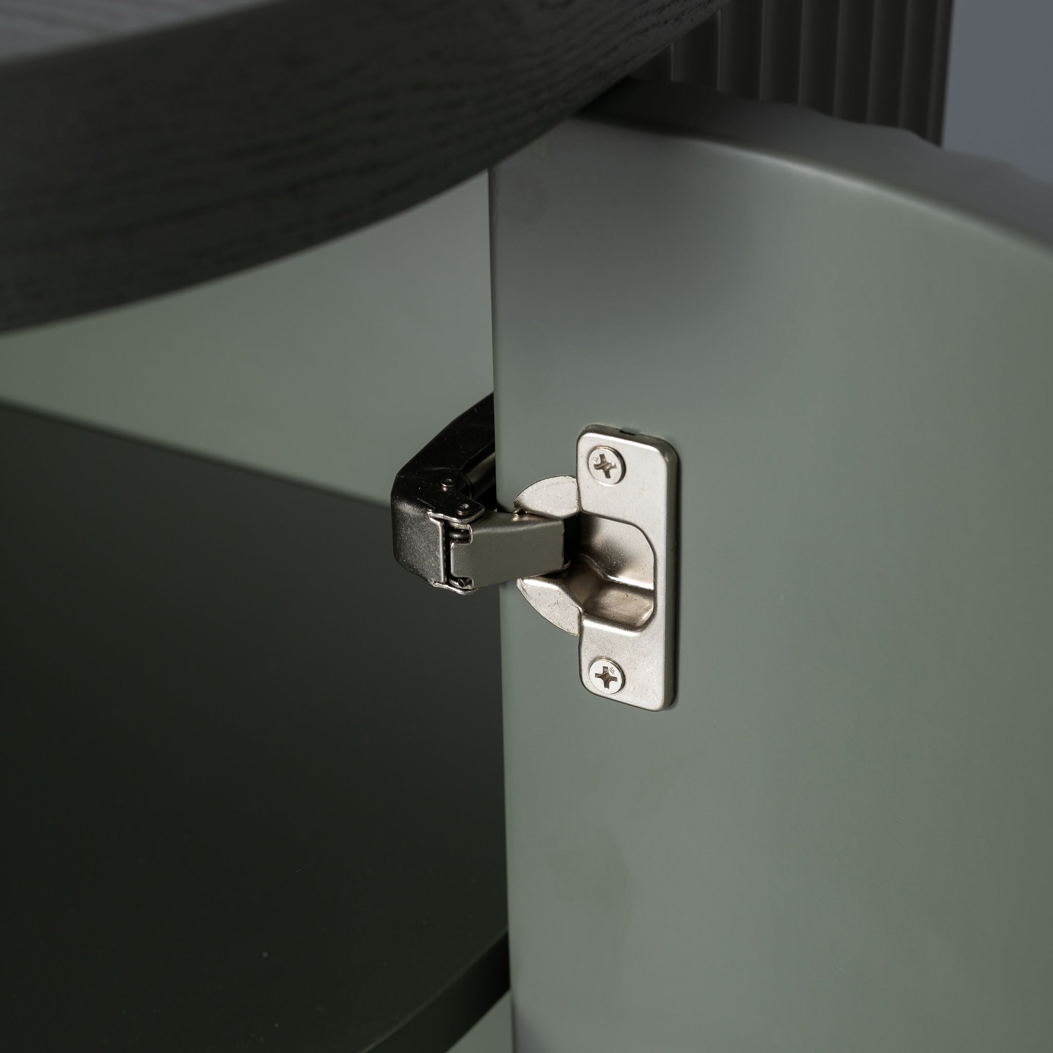 100cm Wooden Storage Cabinet - Sage Green - image 7
