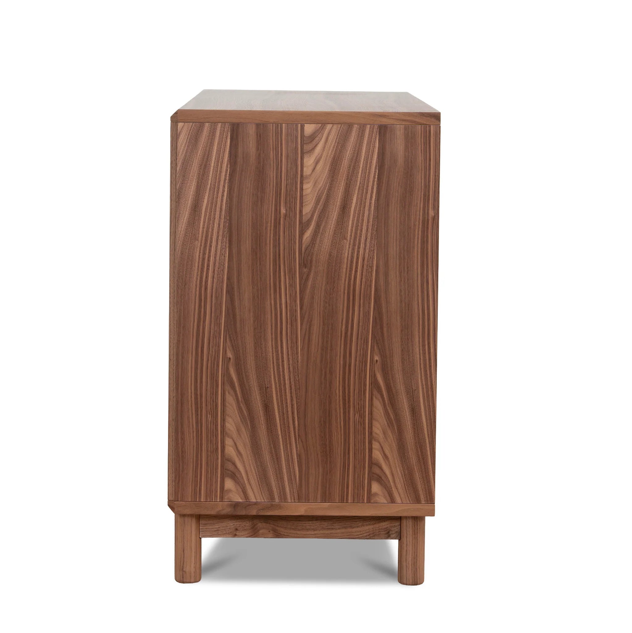 Padedora 3 Drawers Dresser Unit - Walnut