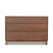 Showcasing Padedora 3 Drawers Dresser Unit - Walnut DT12278-CN Dresser by Calibre Furniturs