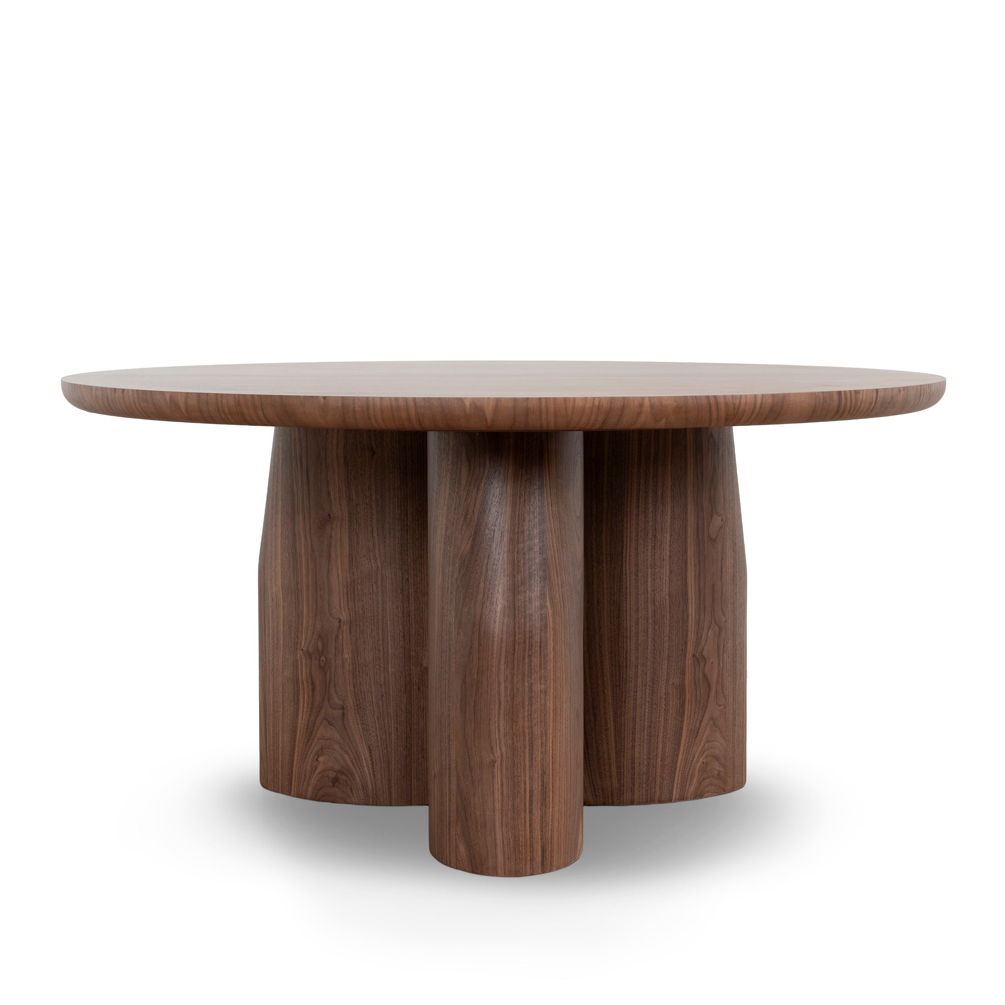 CDT12283-CN 1.5m Round Dining Table - Walnut