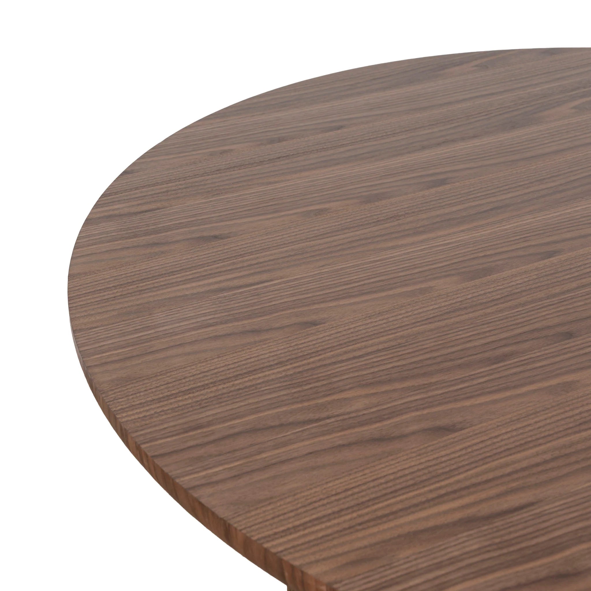Nirina 1.5m Round Dining Table - Walnut
