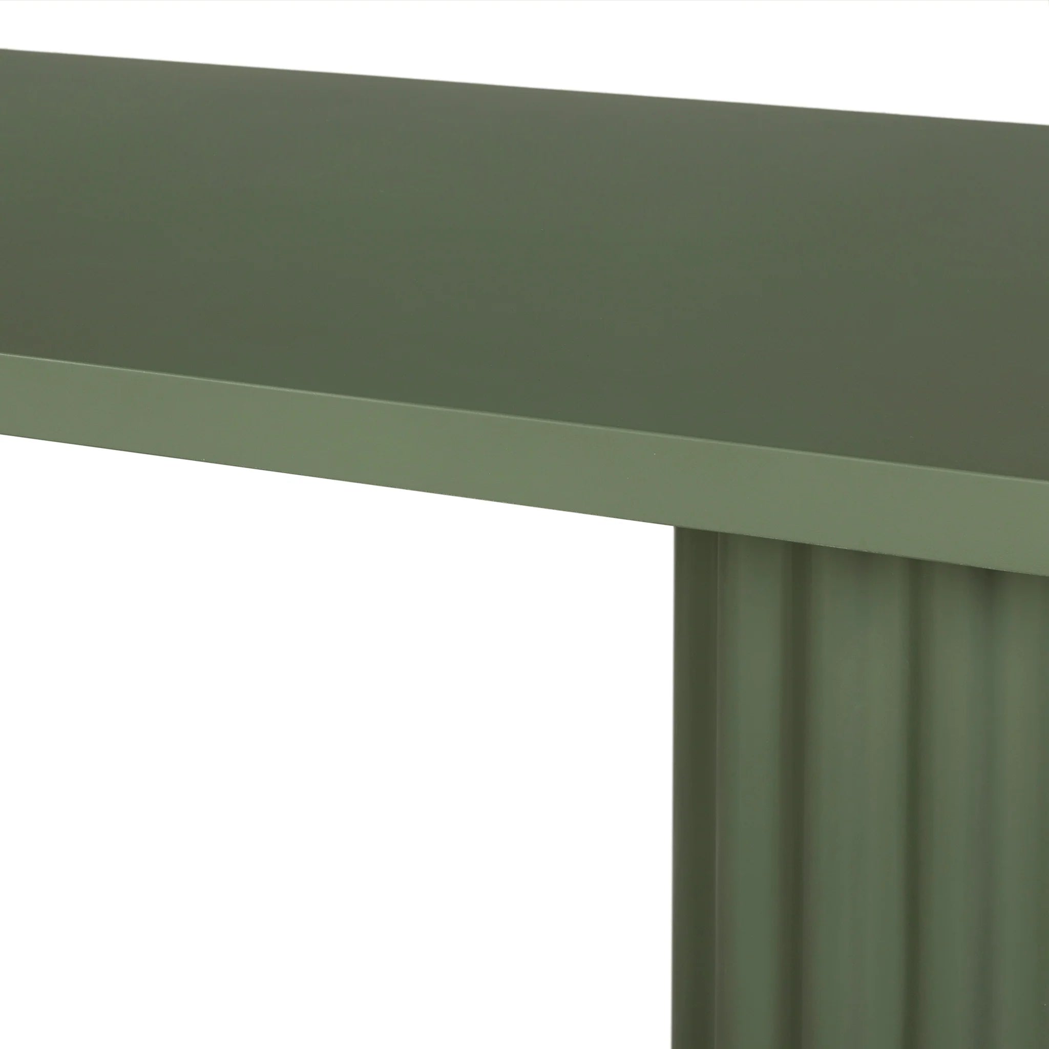 Cotovela 2.4m Concrete Dining Table - Green