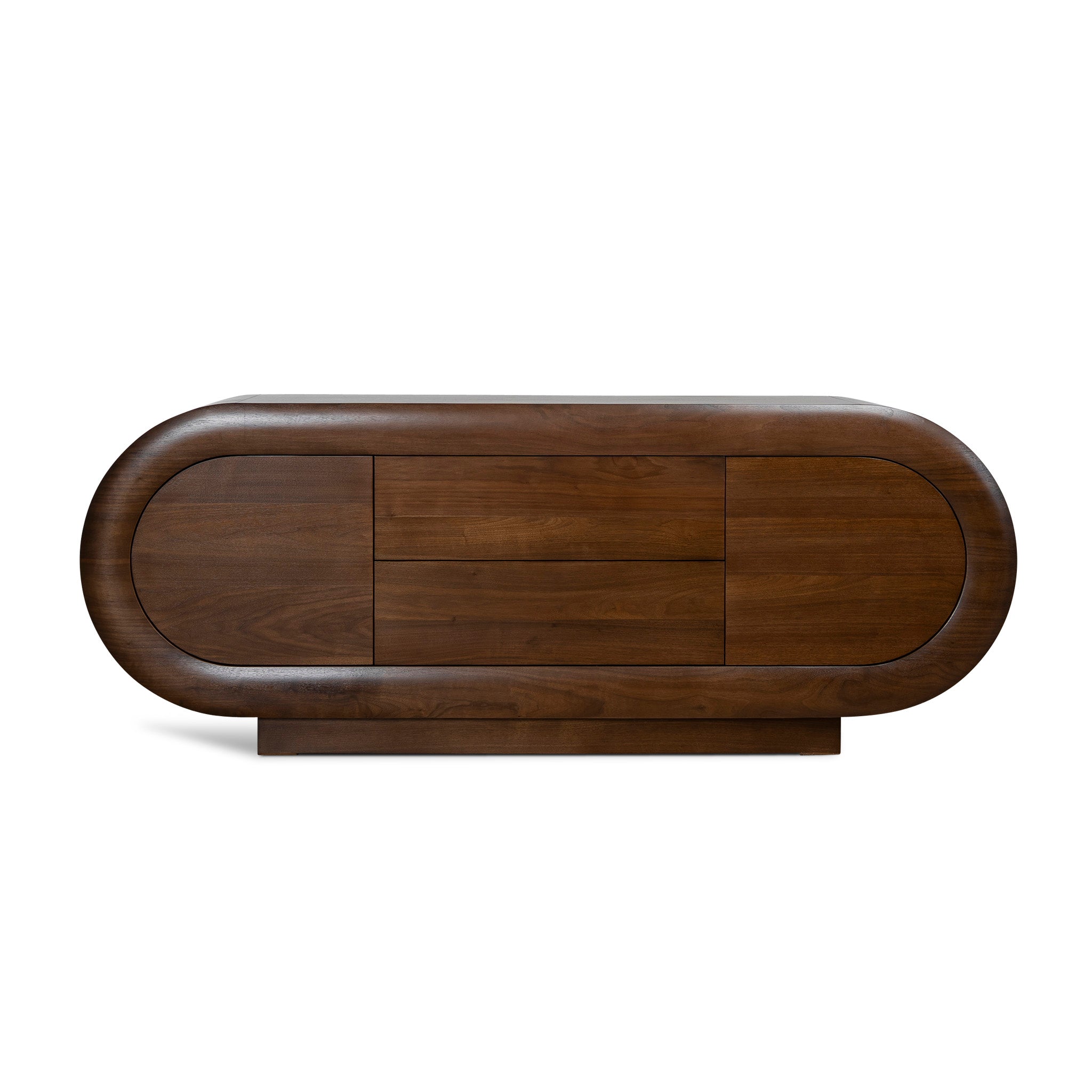 2m Buffet Unit - Natural Walnut