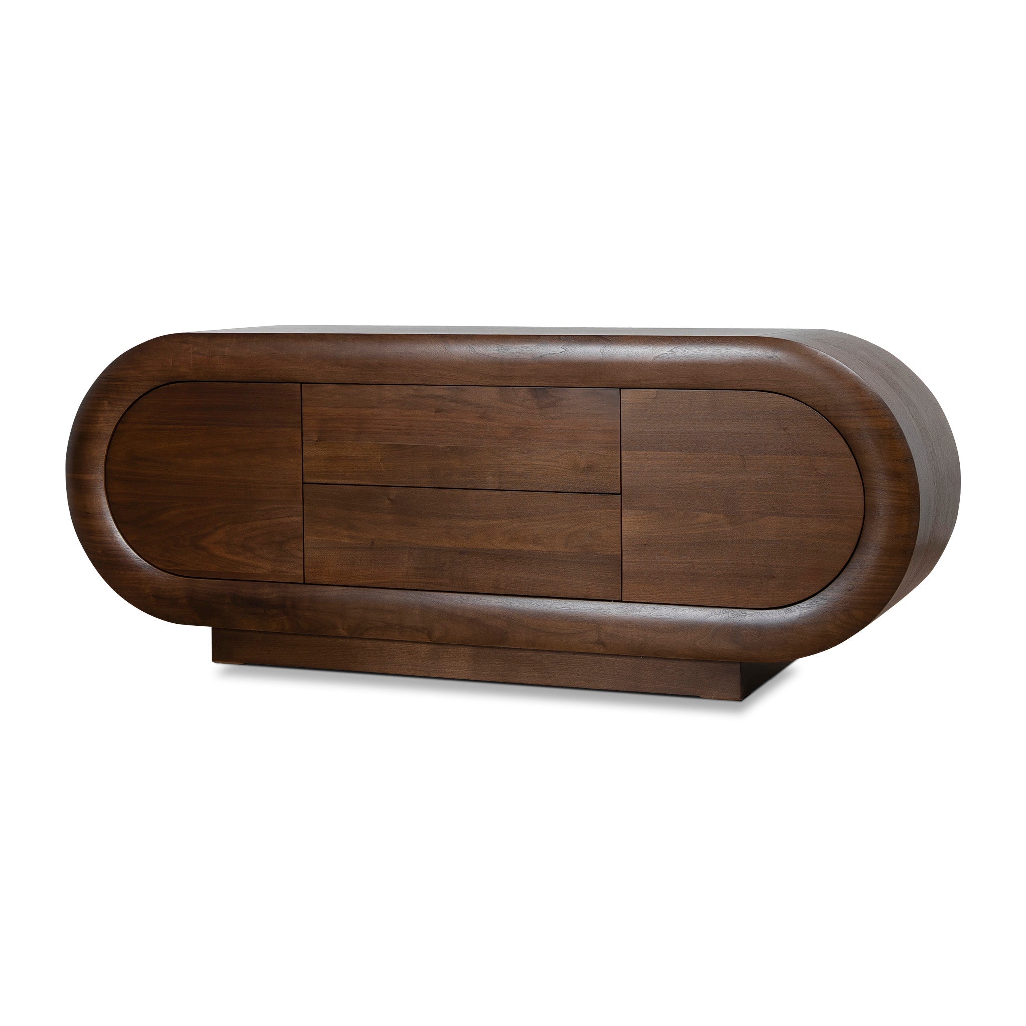 CDT12347-VA 2m Buffet Unit - Natural Walnut