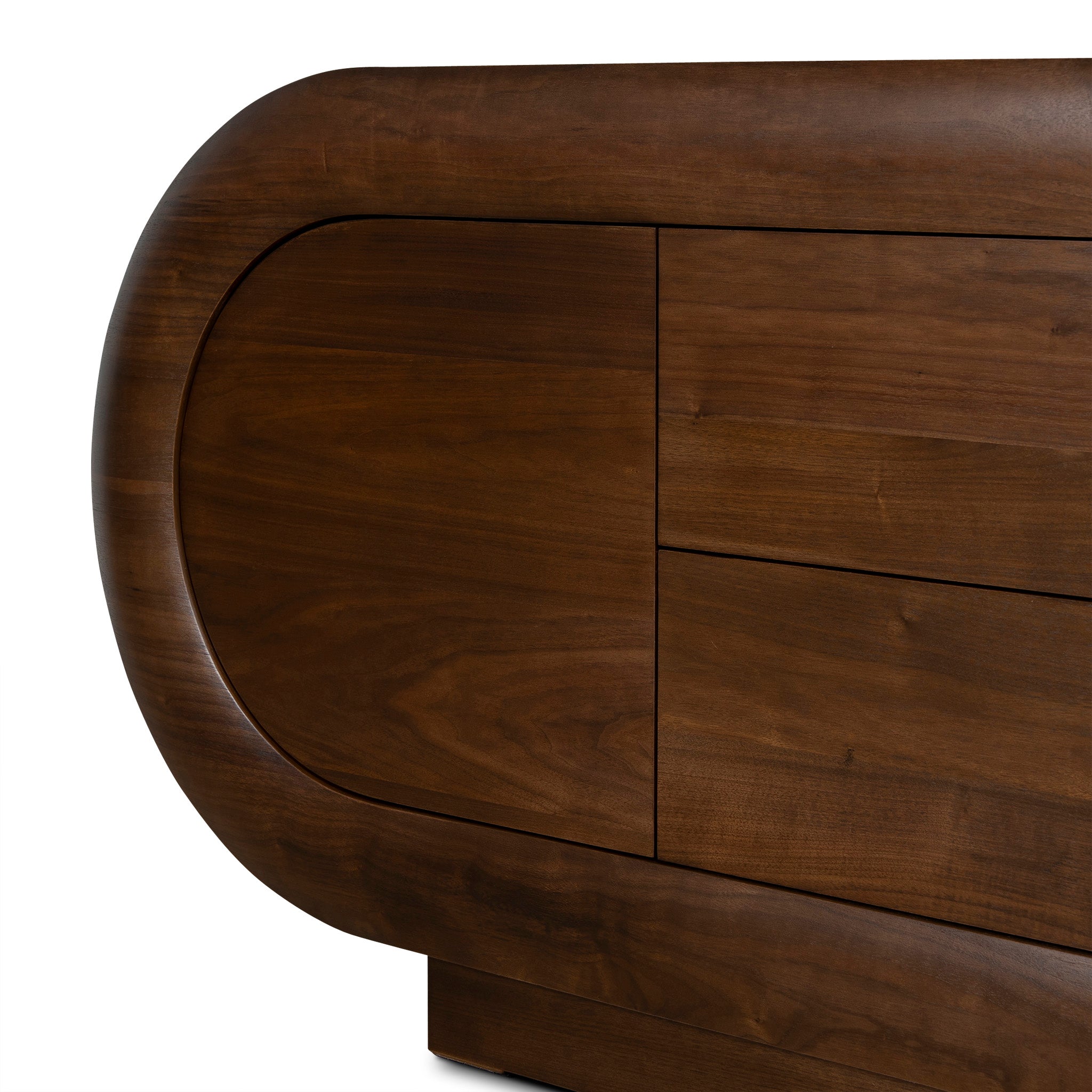 CDT12347-VA 2m Buffet Unit - Natural Walnut