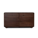 Showcasing Leneria 1.5m Dresser Unit - Walnut DT12350-AW Dresser by Calibre Furniturs