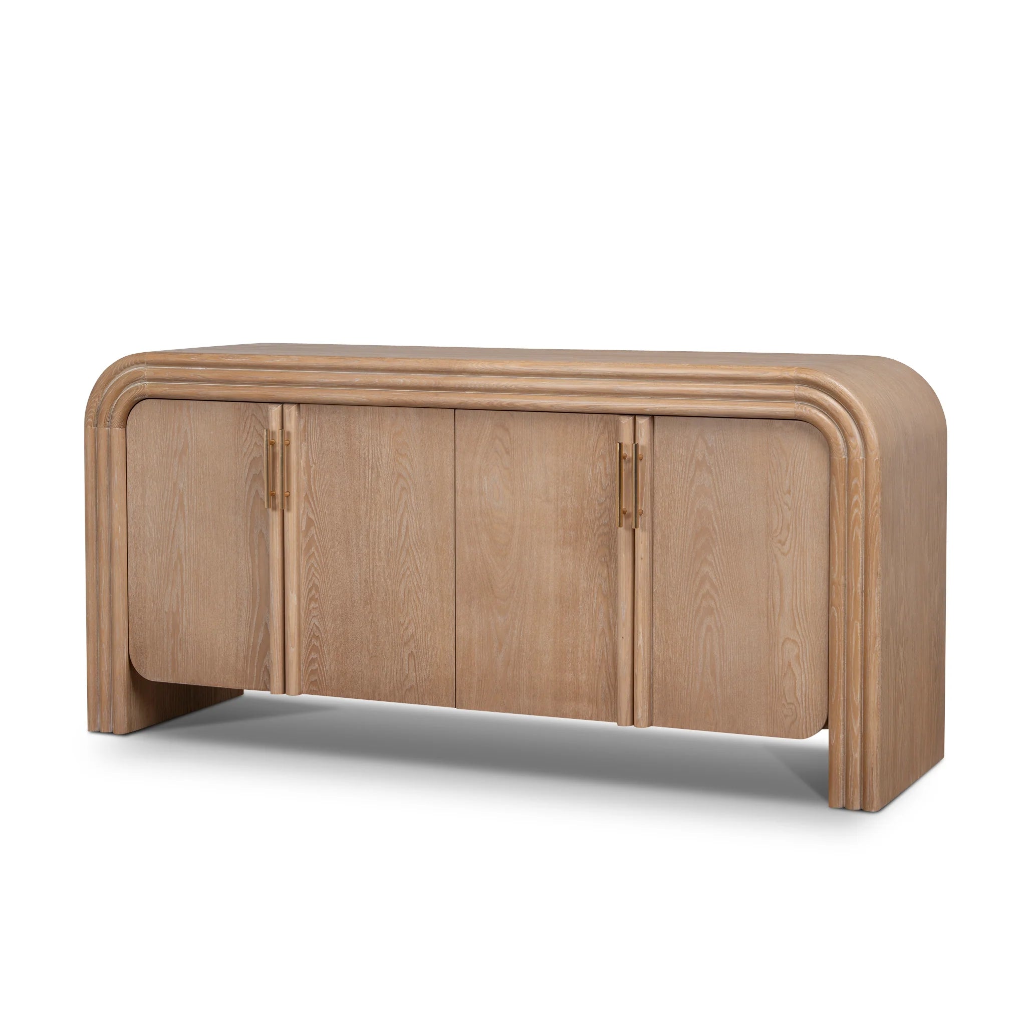 Showcasing Tiluvera 1.6m Sideboard - Natural DT12361-NI Sideboard by Calibre Furniturs