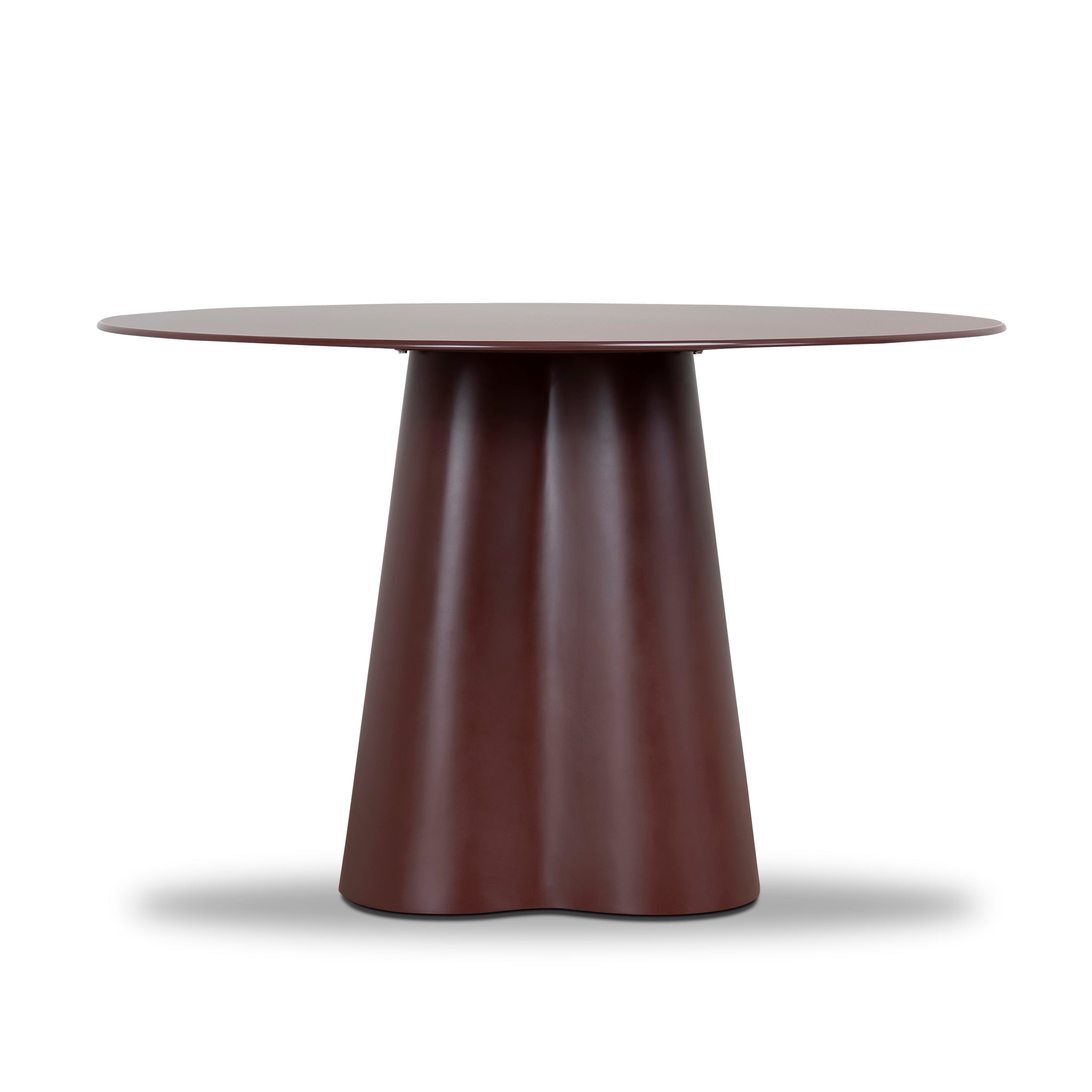 CDT12460-CI 1.2m Tempered Glass Dining Table - Red