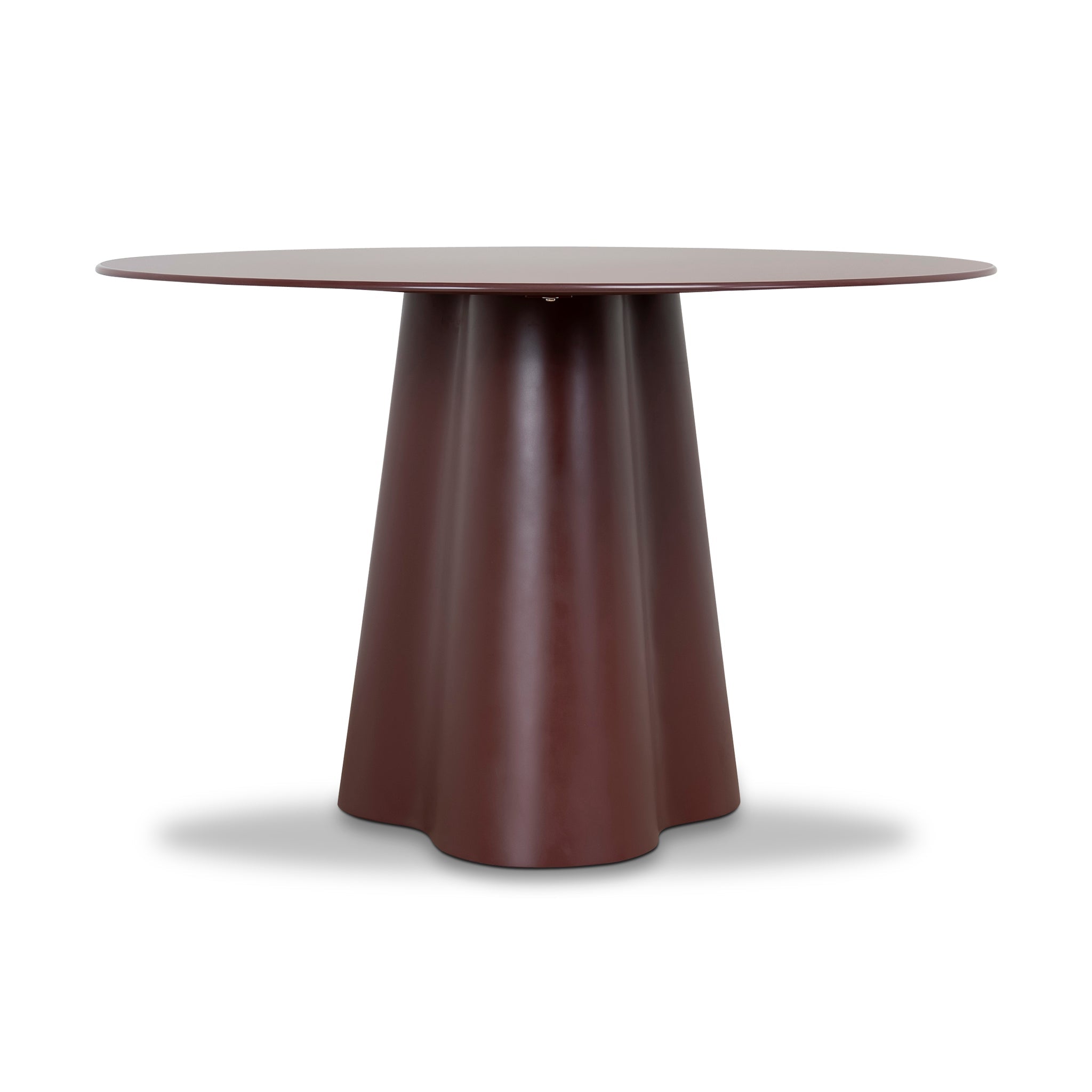 CDT12460-CI 1.2m Tempered Glass Dining Table - Red