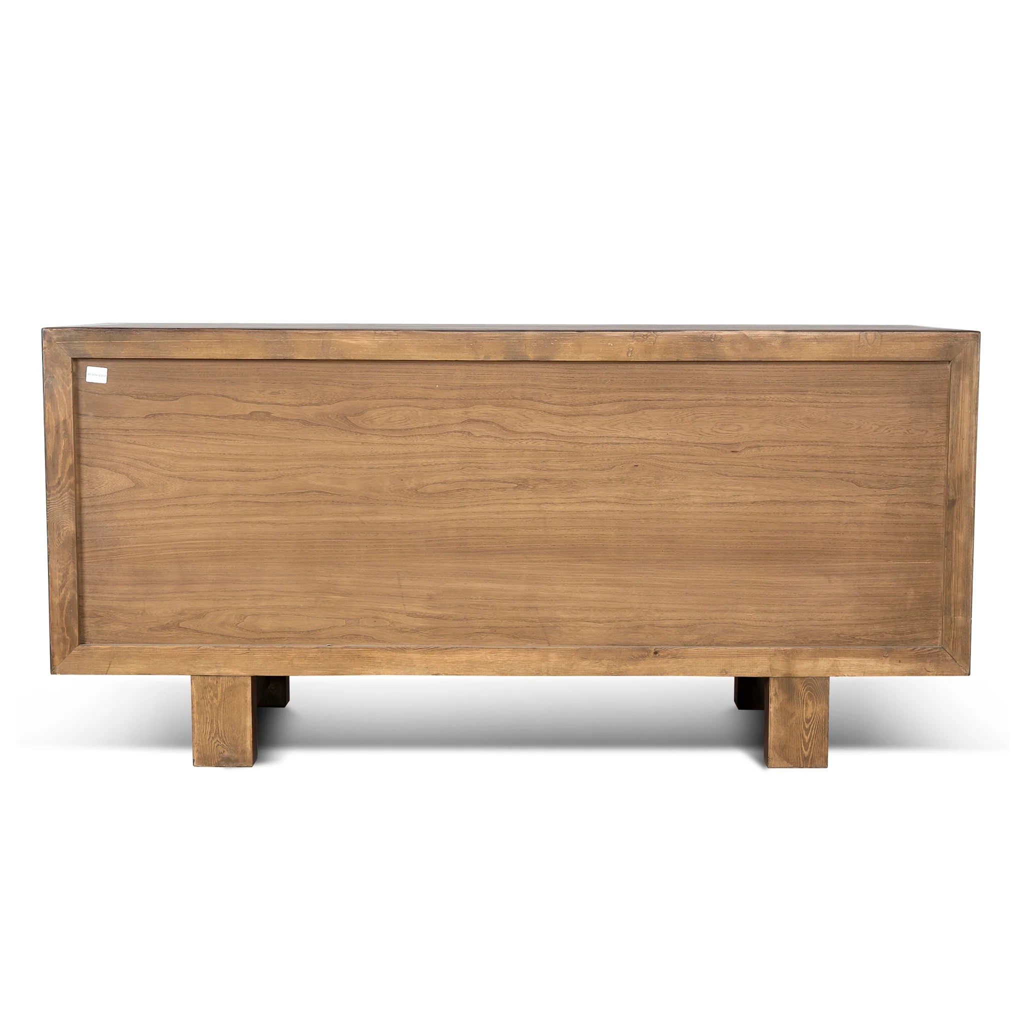 Kobevela 1.83m Elm Sideboard Unit - Dark brown