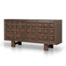 Showcasing Kobevela 1.83m Elm Sideboard Unit - Dark brown DT12528-NA Sideboard by Calibre Furniturs